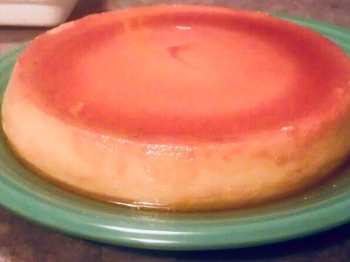 Coconut Caramel Flan image