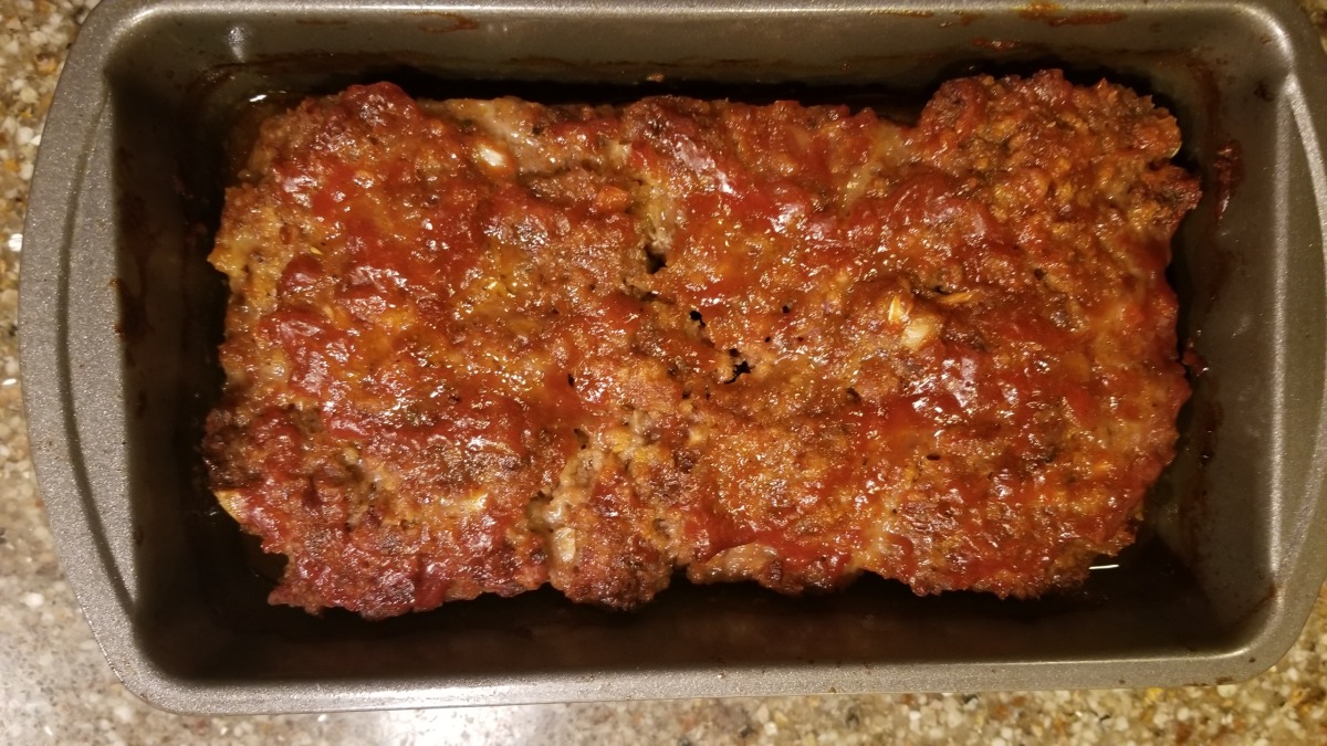 Basic Meatloaf With Ketchup Glaze_image