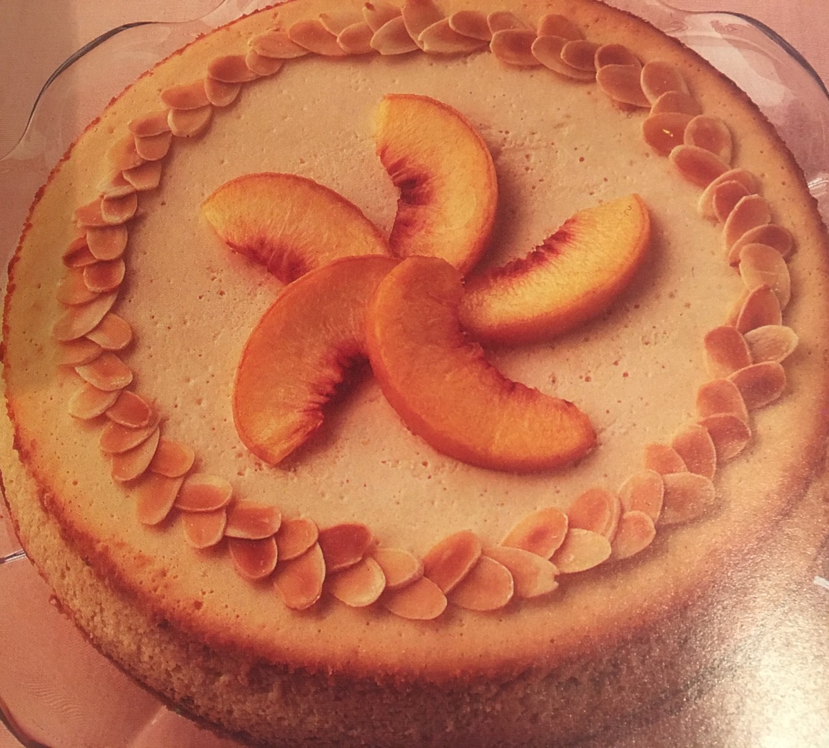 Amaretto Peach Cheesecake_image