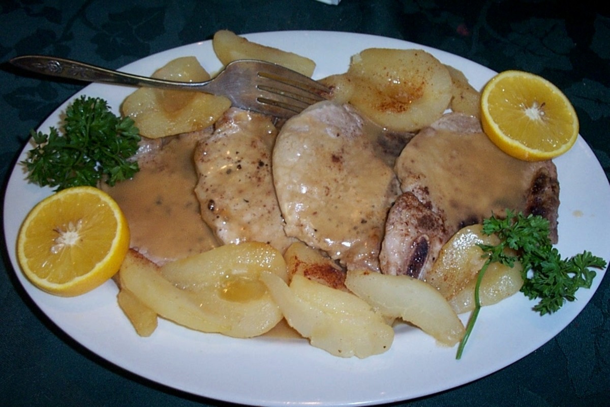 Pork Chops With Pears image