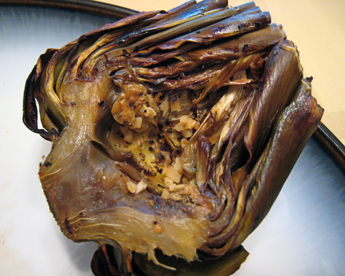 Charred Artichokes image