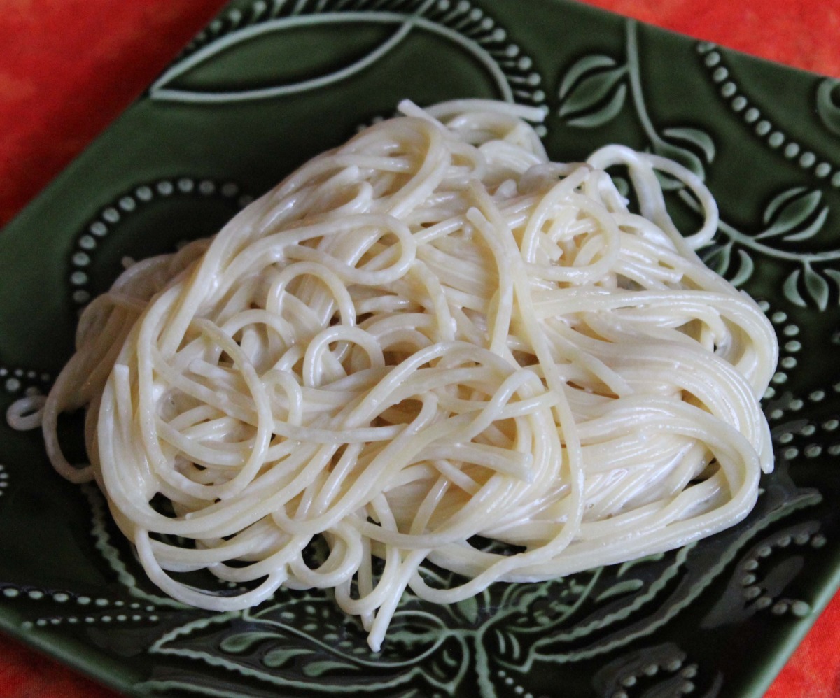 3 Step Fettuccine Alfredo