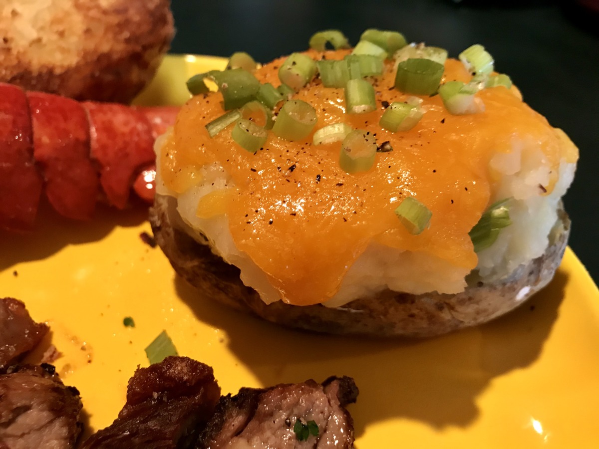 Broccoli and Cheese Twice Baked Potatoes image