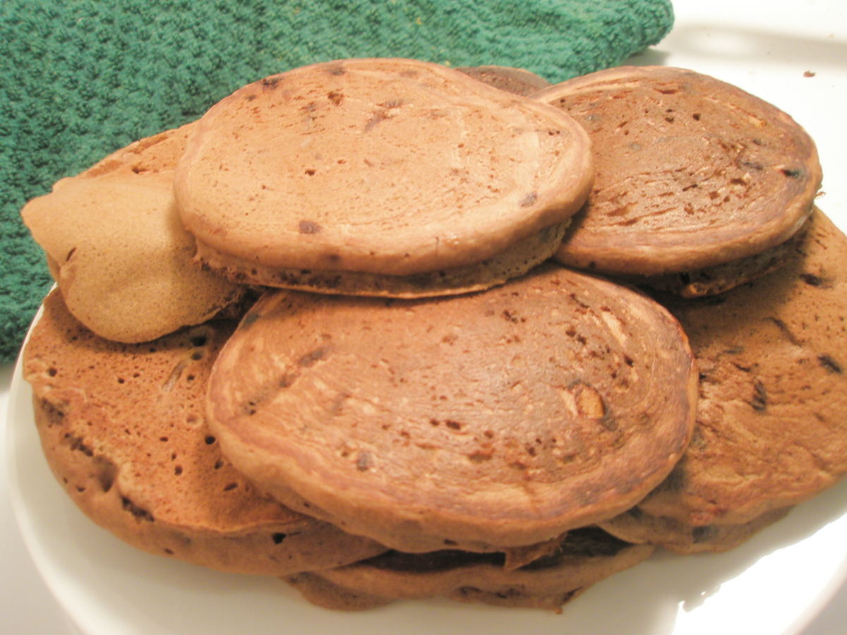 Double Chocolate Mexican Brownie Pancakes image