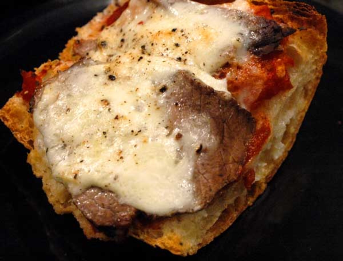 Mozzarella Beef Sandwiches Recipe