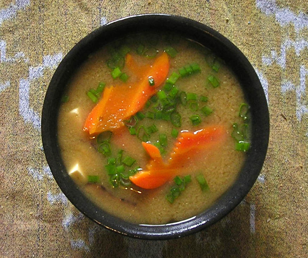 Miso Soup With Shiitake Mushrooms and Tofu Recipe Lowcholesterol