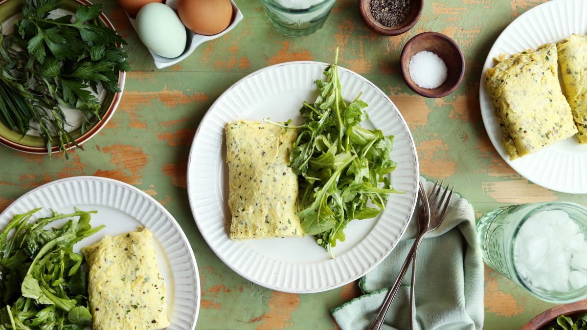 French Herbed Omelette