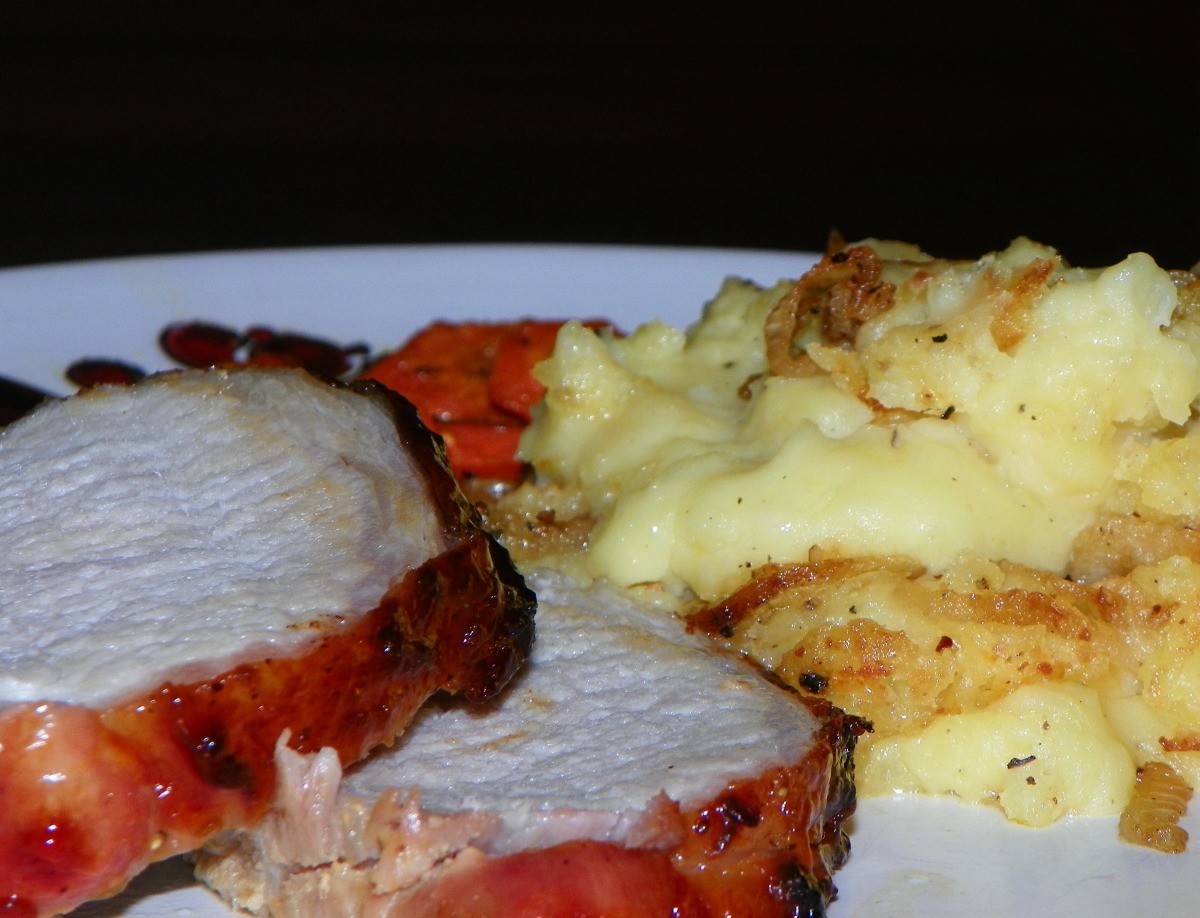 Slow Cooker Pork Roast (with a sweet and tangy glaze) - Barefeet in the  Kitchen