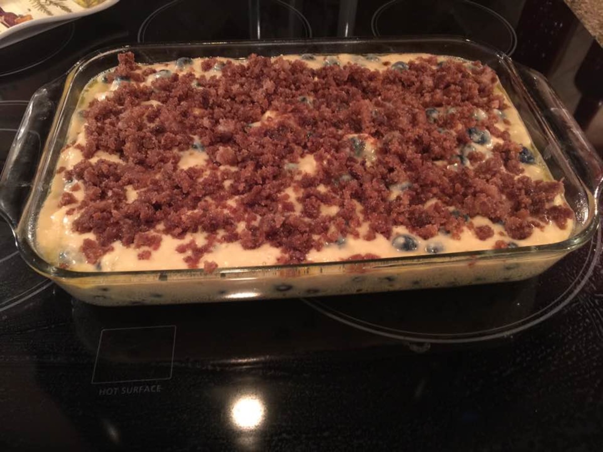 Blueberry Muffin Cake