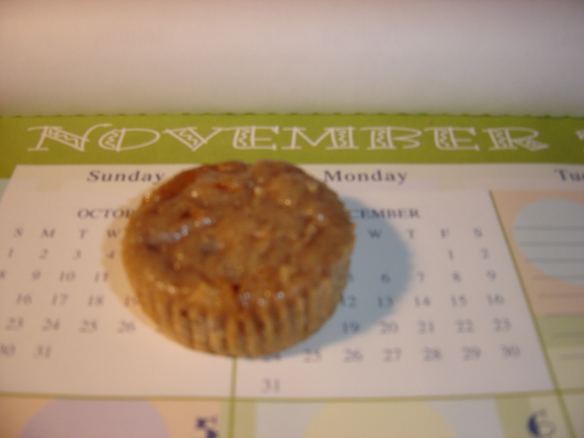 Apple Caramel Muffins