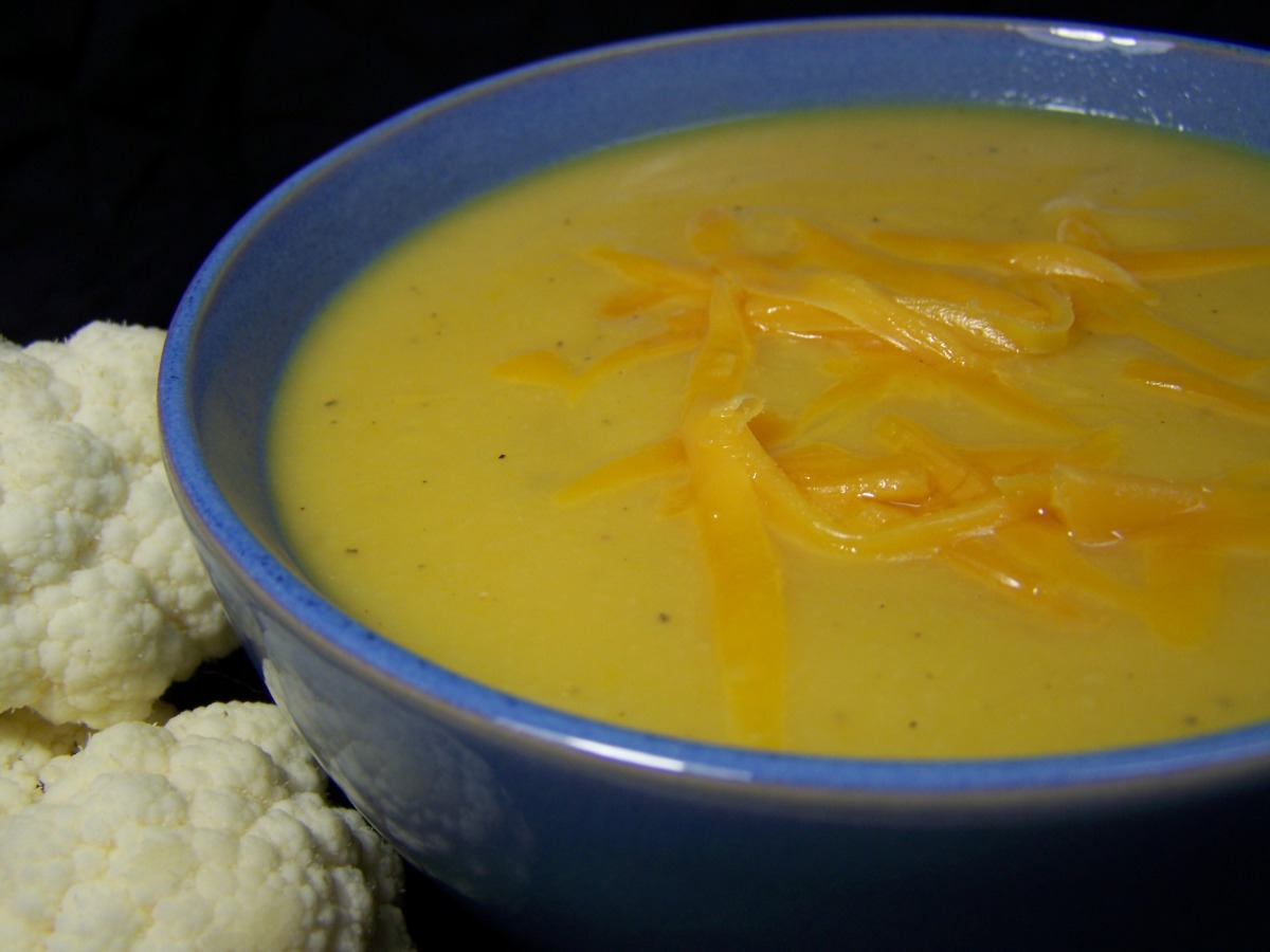 Cauliflower-Cheddar Soup