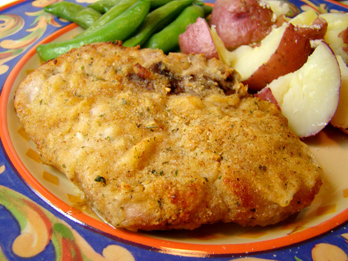 Breaded Ranch Pork Chops