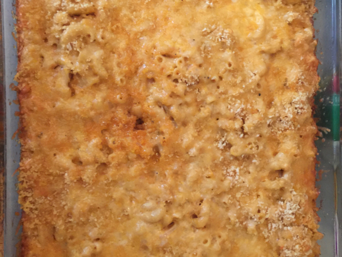 Alton Brown's Baked Macaroni and Cheese Recipe