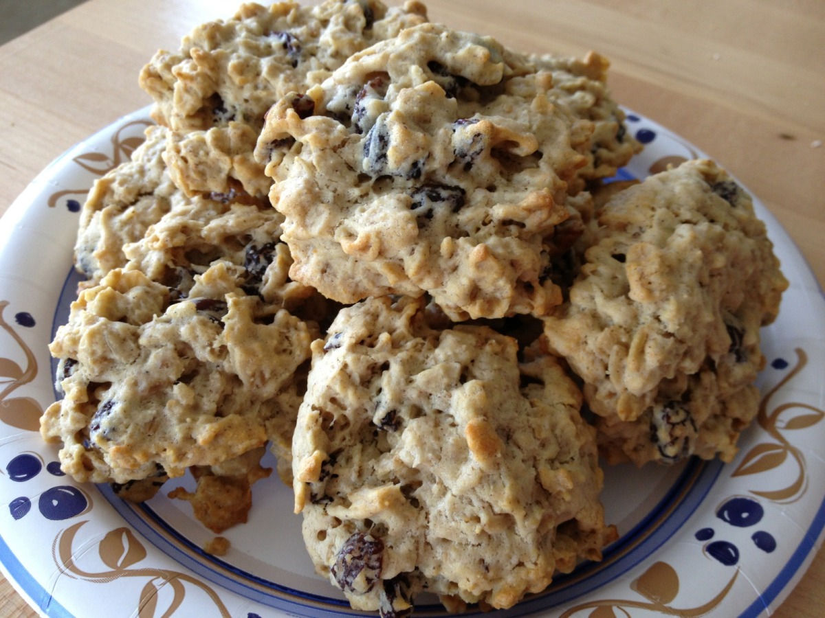 Oatmeal Raisin Cookies Made With
