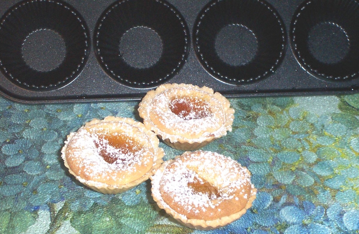 Apricot Almond Tartlets
