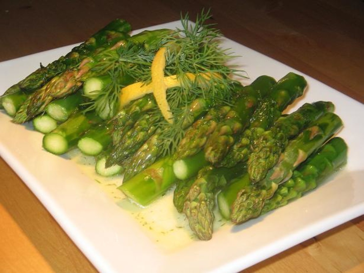 Roasted Asparagus With Lemon and Dill image