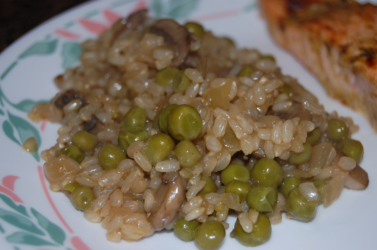 Risotto With Peas image