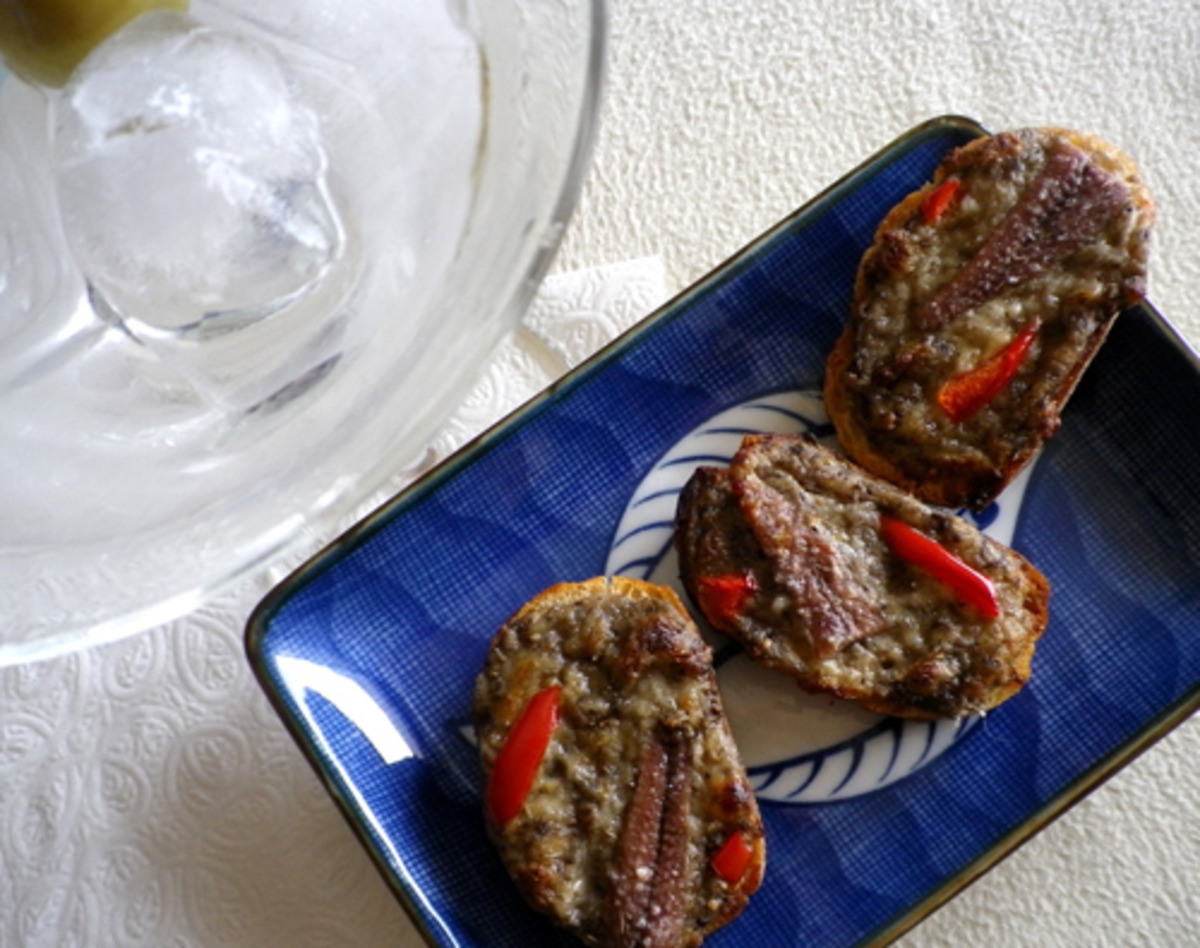 Anchovy Crostini Recipe