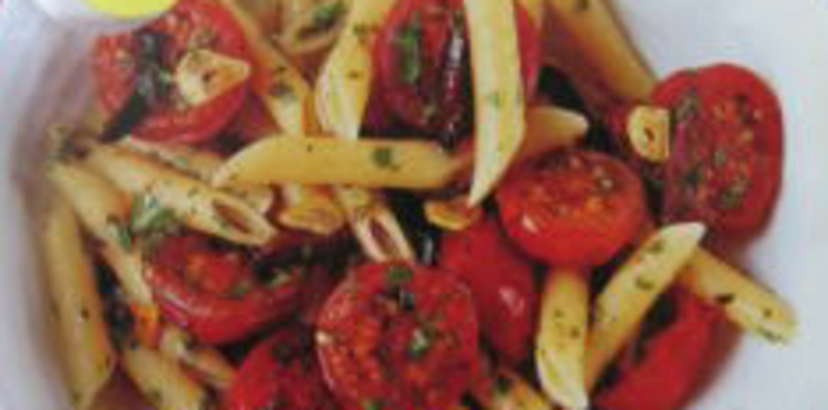 Cherry Tomato and Kalamata Olive Penne