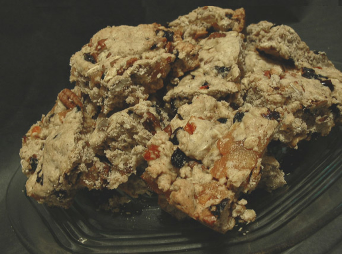 Old Fashioned Spicy Oatmeal Raisin Bars Recipe Food Com