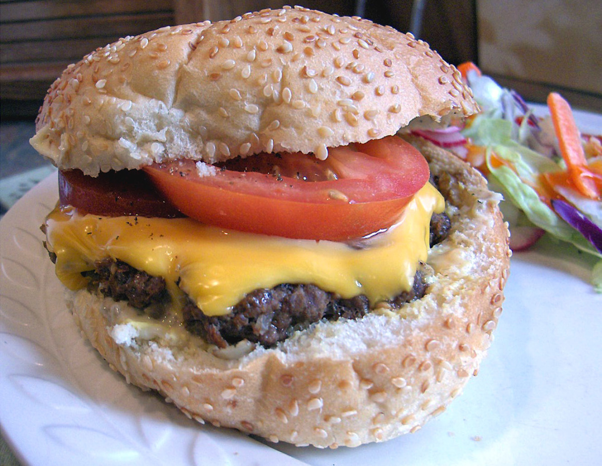 Deluxe Italian Cheeseburgers image