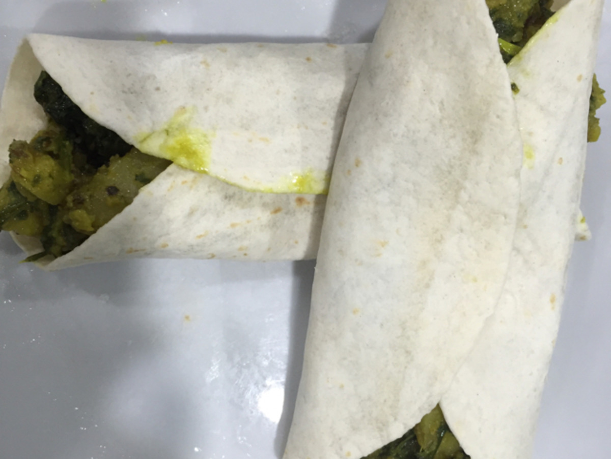 Aloo Palak (Indian Potatoes &amp; Spinach)-image