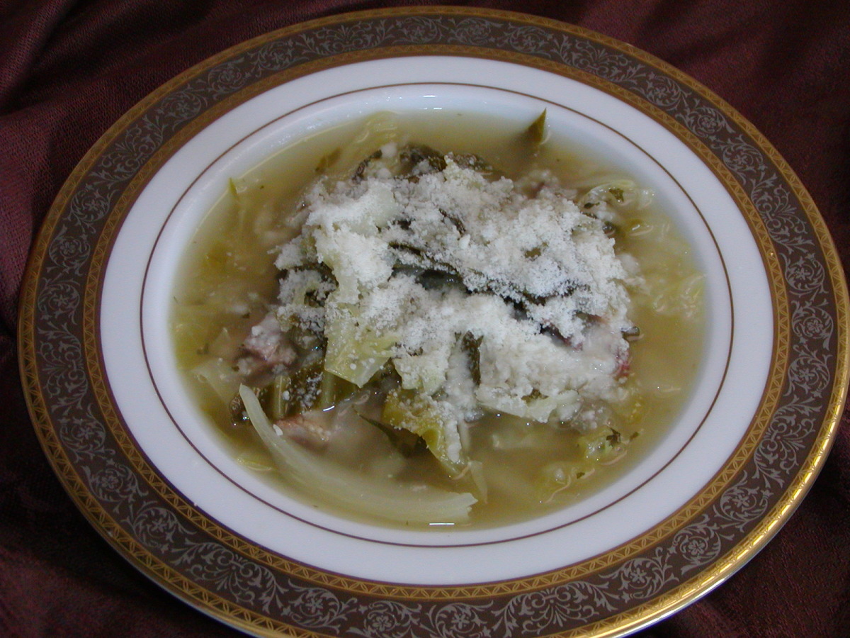 Italian Bacon Cabbage Soup image