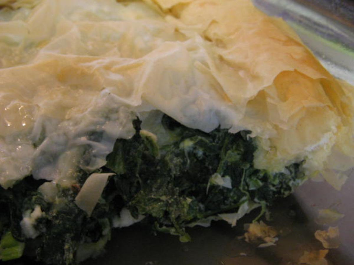 Best Spinach And Three Cheese Phyllo Pie Recipes