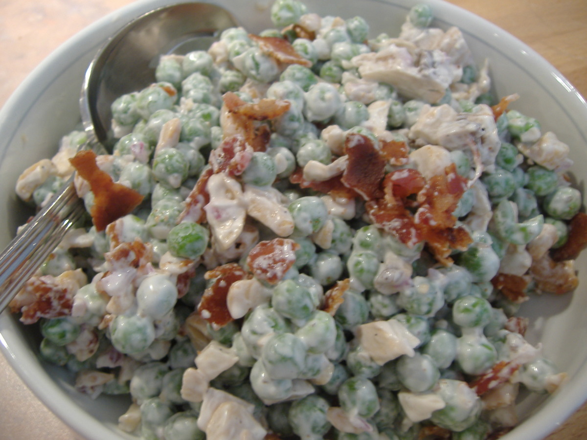 Creamy Pea Salad