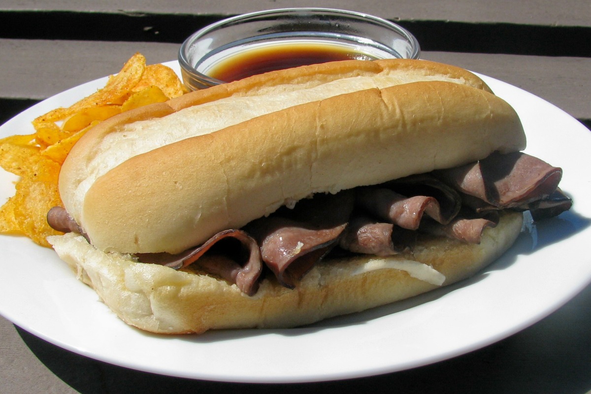 Uncle Bill's French Dip and Roast Beef Sandwich