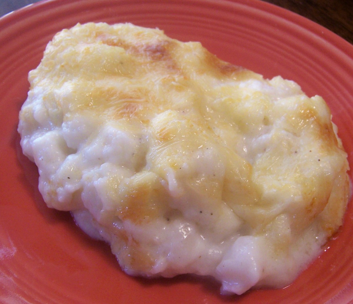 Baked Hominy With Cheese