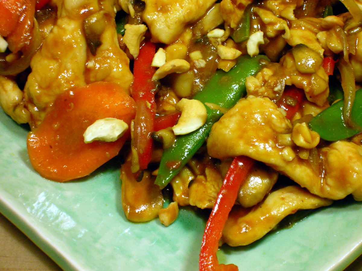 Sweet & Spicy Cashew Chicken