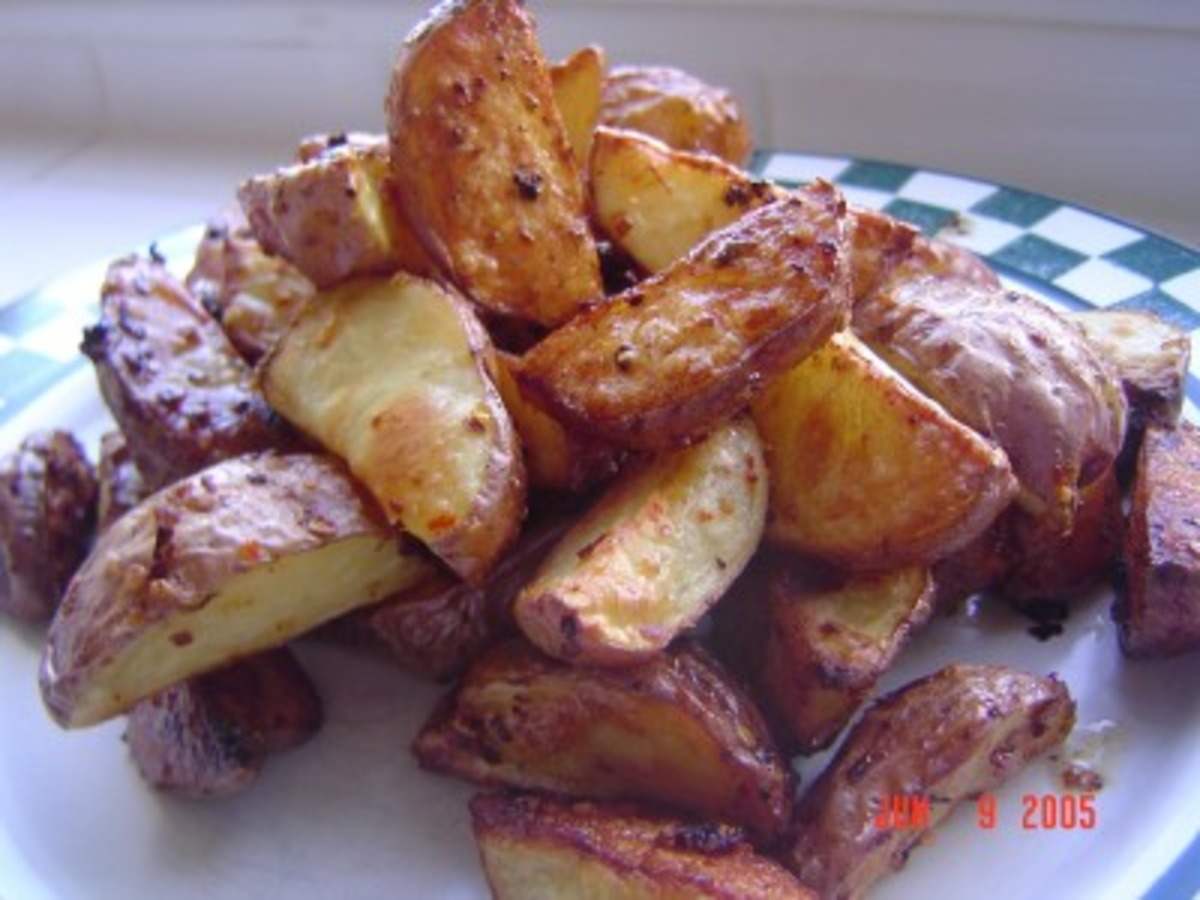 Peppery Bravas Potatoes (red or Yukon Wedges) image