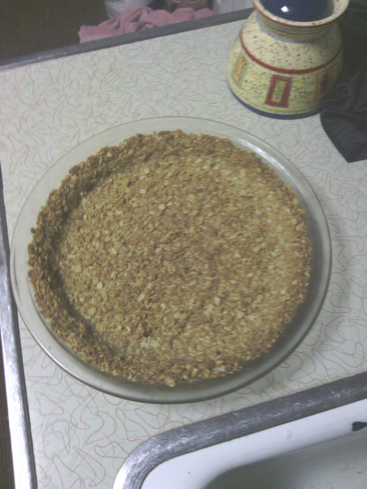 Oatmeal Nut Pie Crust Recipe