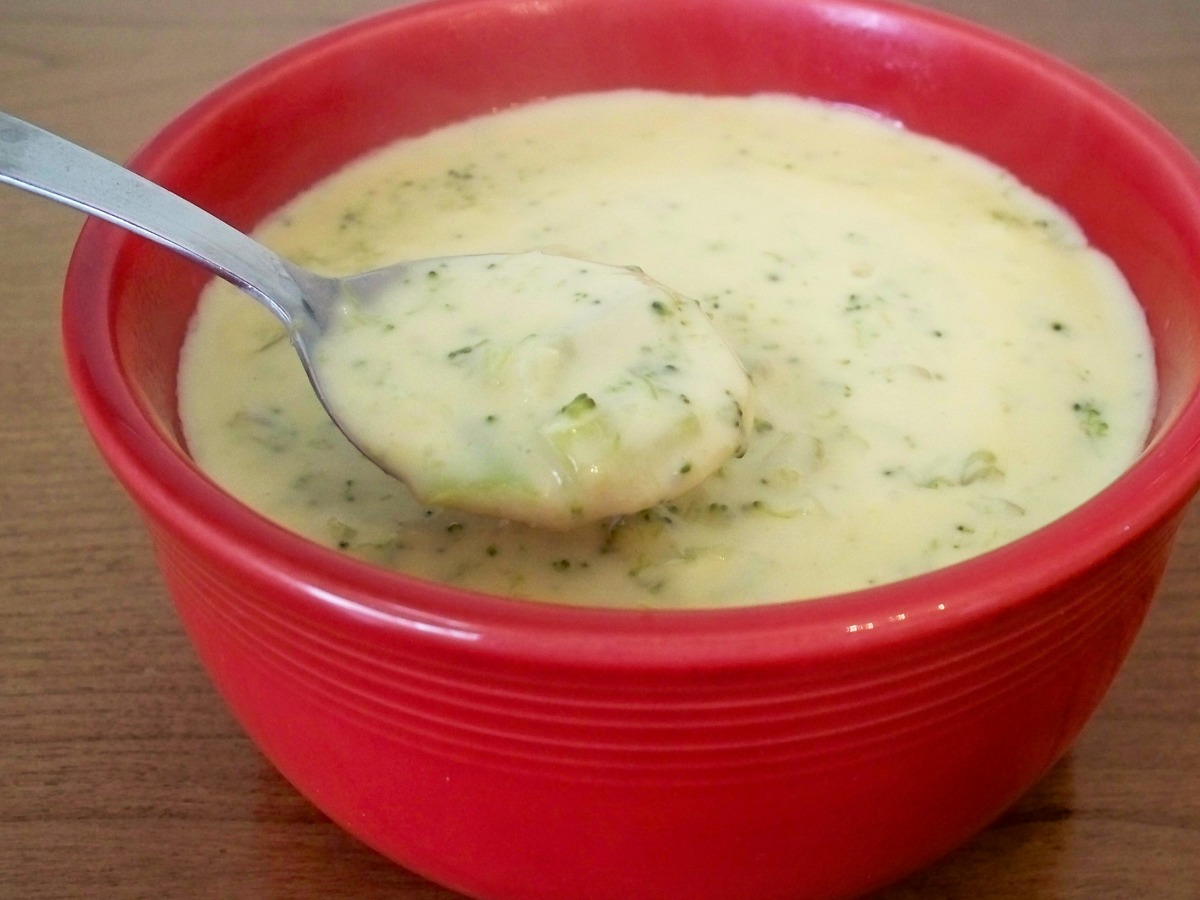 Broccoli Cheese Soup in the Crock Pot Recipe