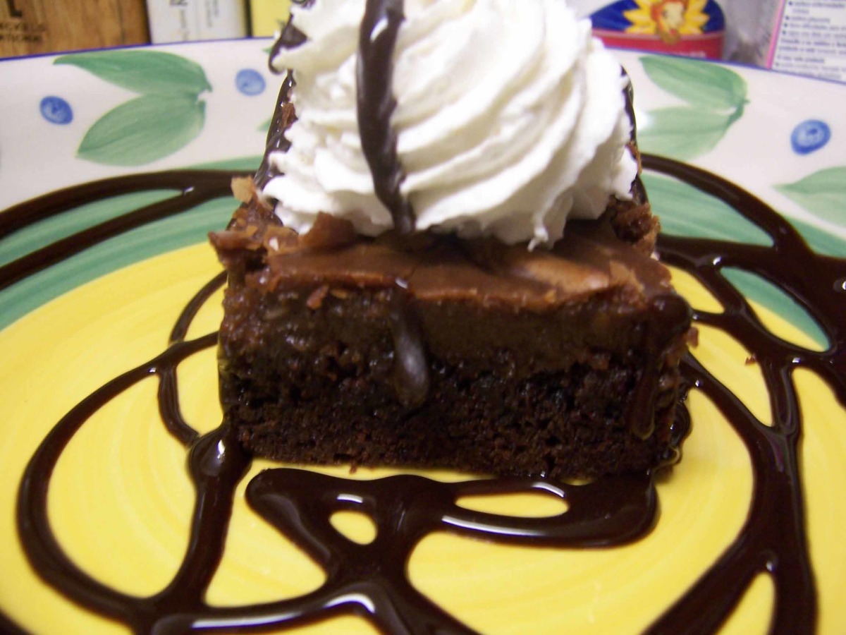 Chocolate Toffee Ooey Gooey Butter Cake image