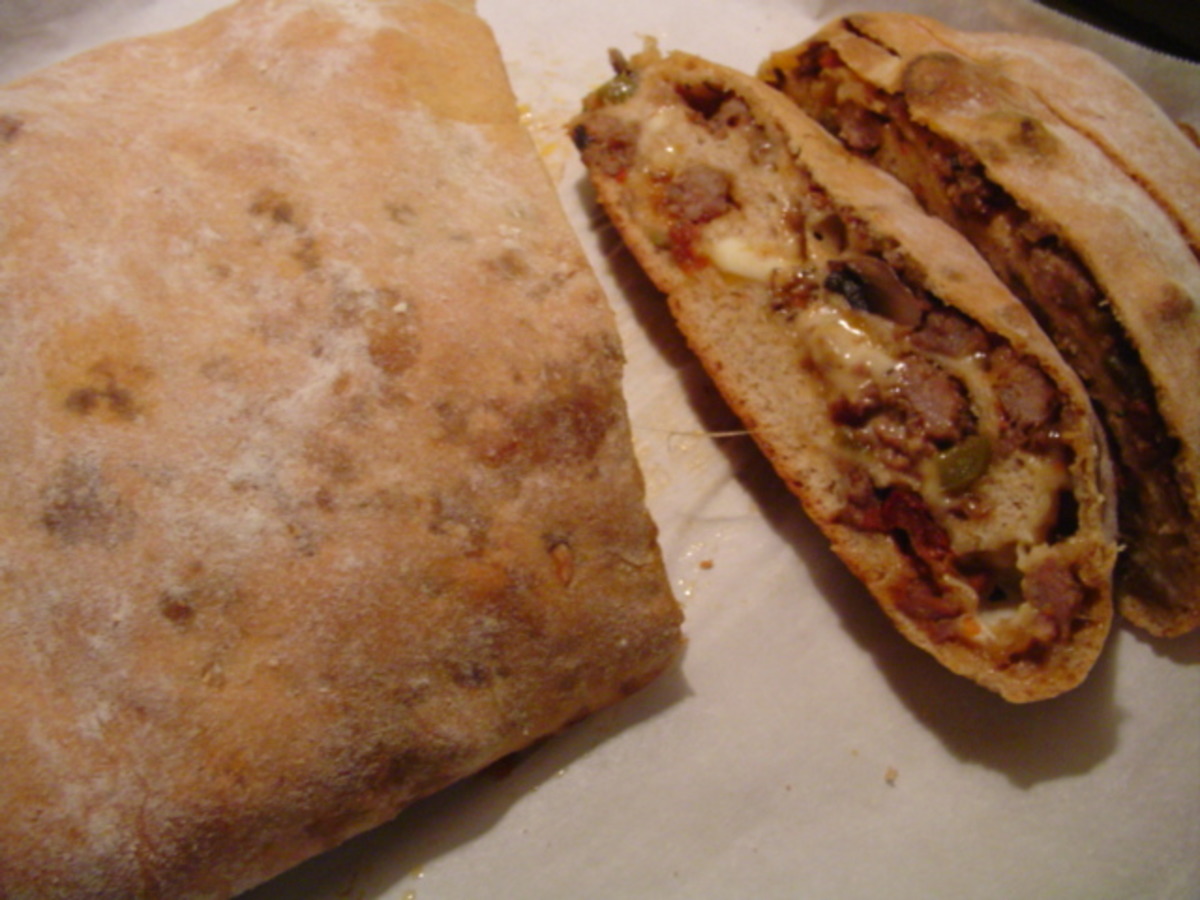 Stuffed Italian Sausage Bread image