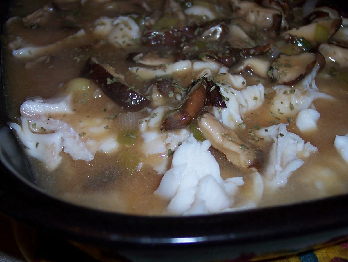 Fish With Shiitakes