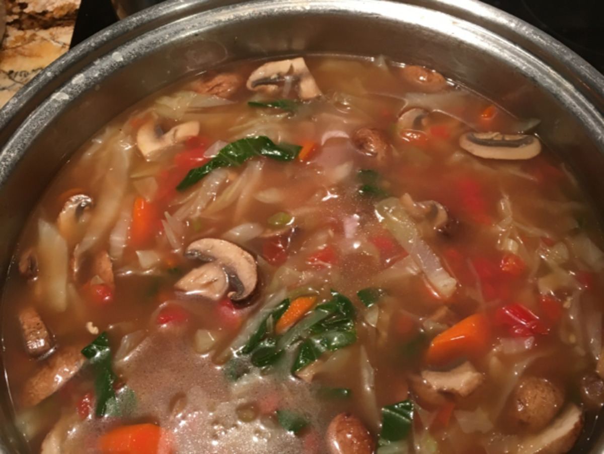 Lemongrass store chicken soup