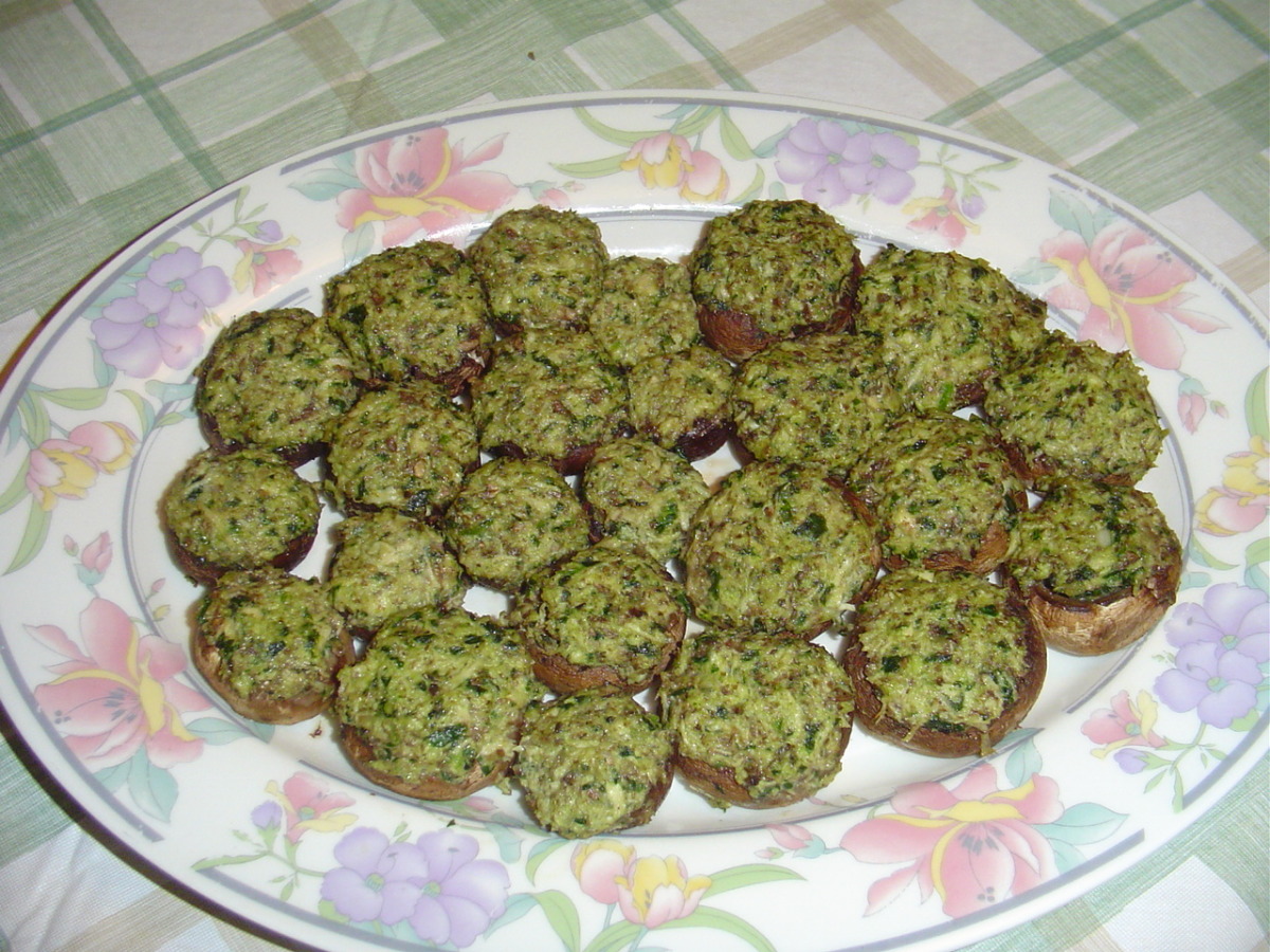Stuffed Portabella Mushrooms