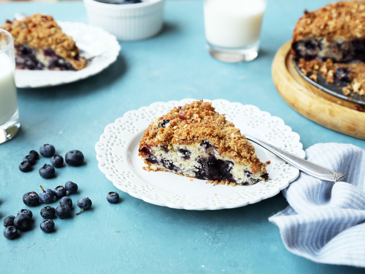 Tons of Blueberry Coffee Cake-image