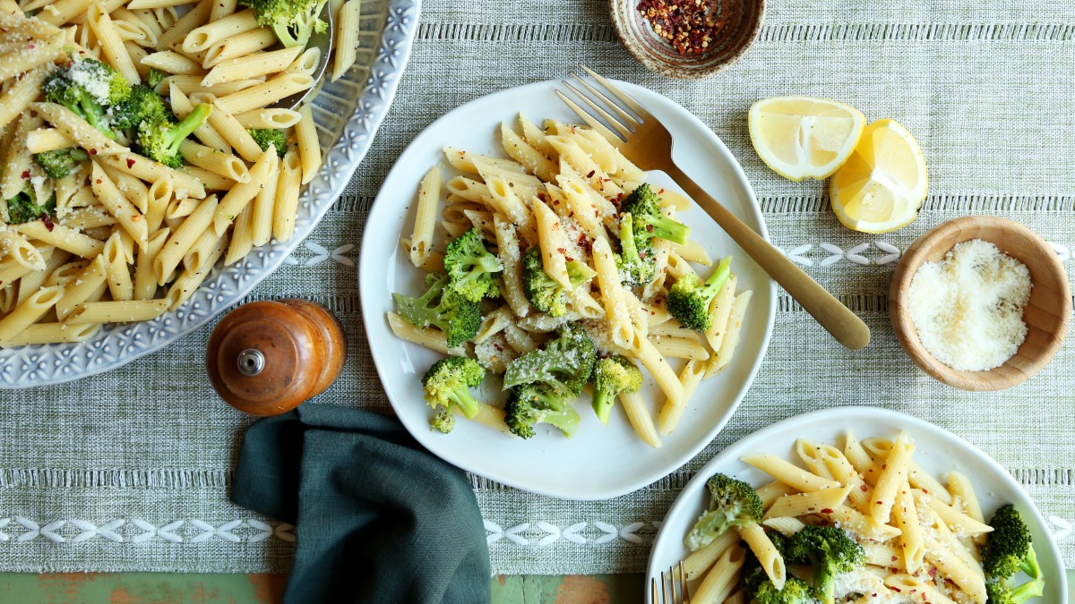 Broccoli and Garlic Pasta-image