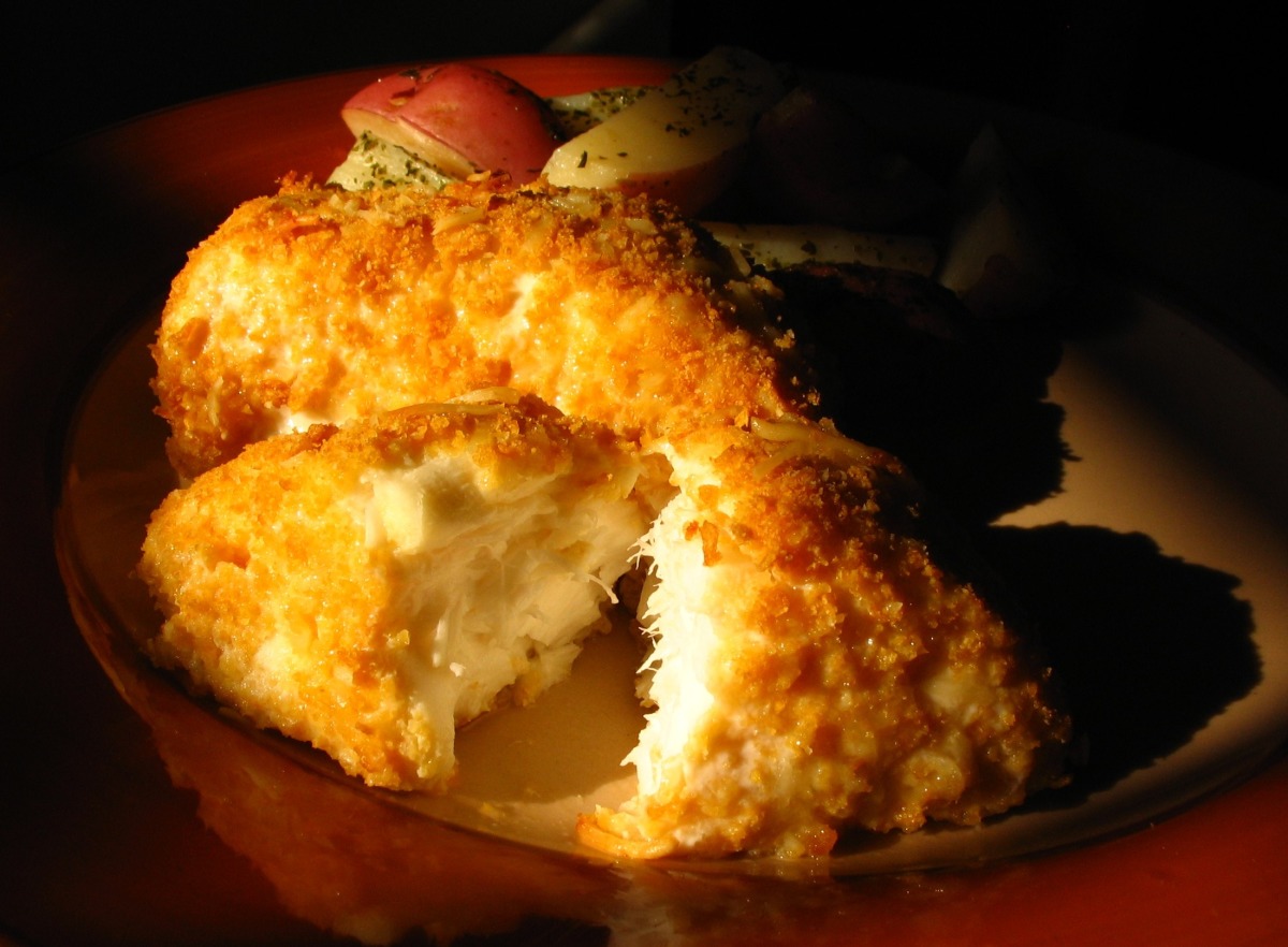 Baked Parmesan Halibut
