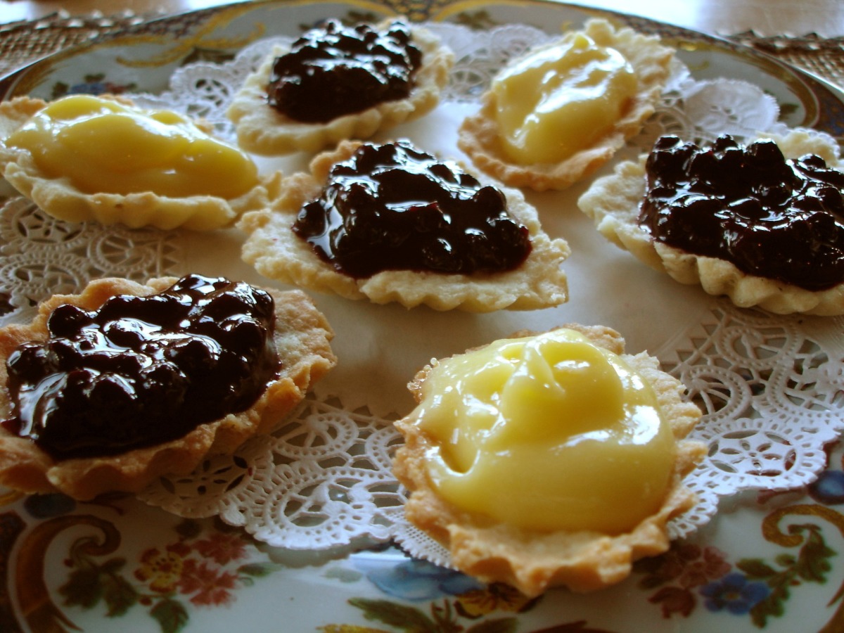 Fruit Tartlets With Lemon Curd