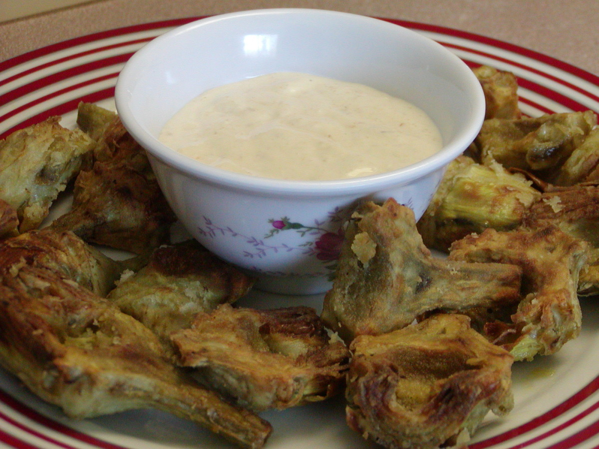 Fried Baby Artichokes_image