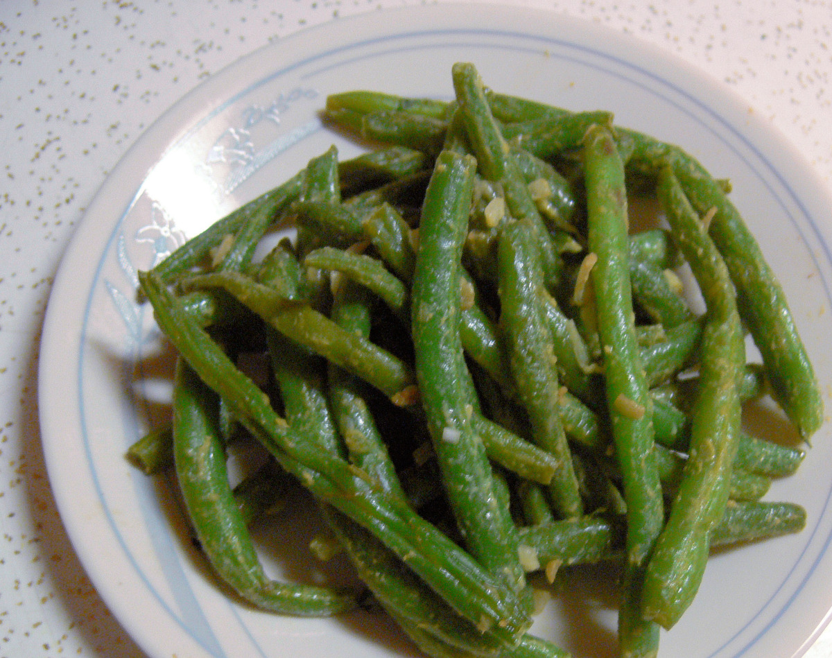 Green Beans With Citrus Mustard_image