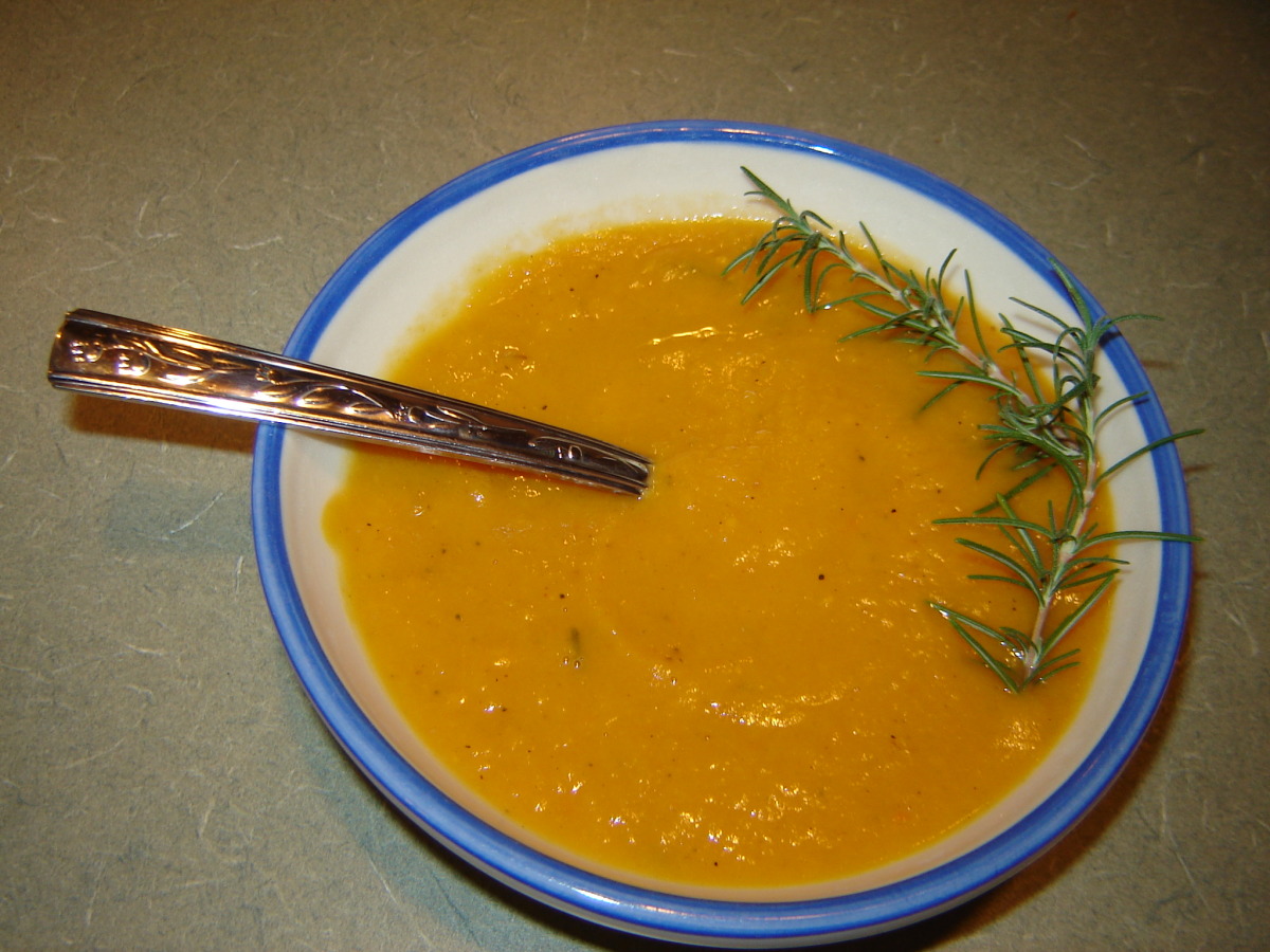 Featured image of post Recipe of Sweet Potato And Rosemary Soup