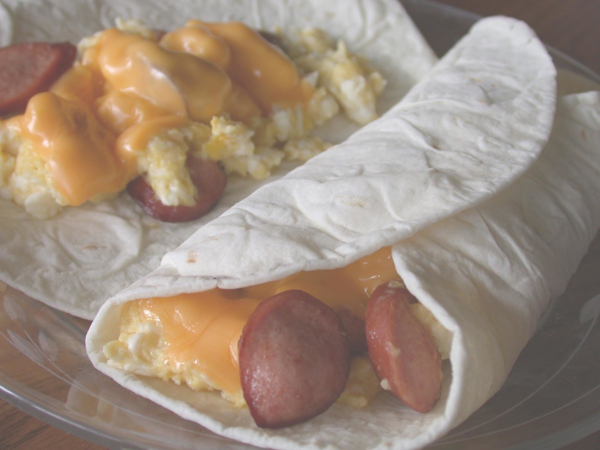 Hot Dog Egg Burritos Recipe Food Com
