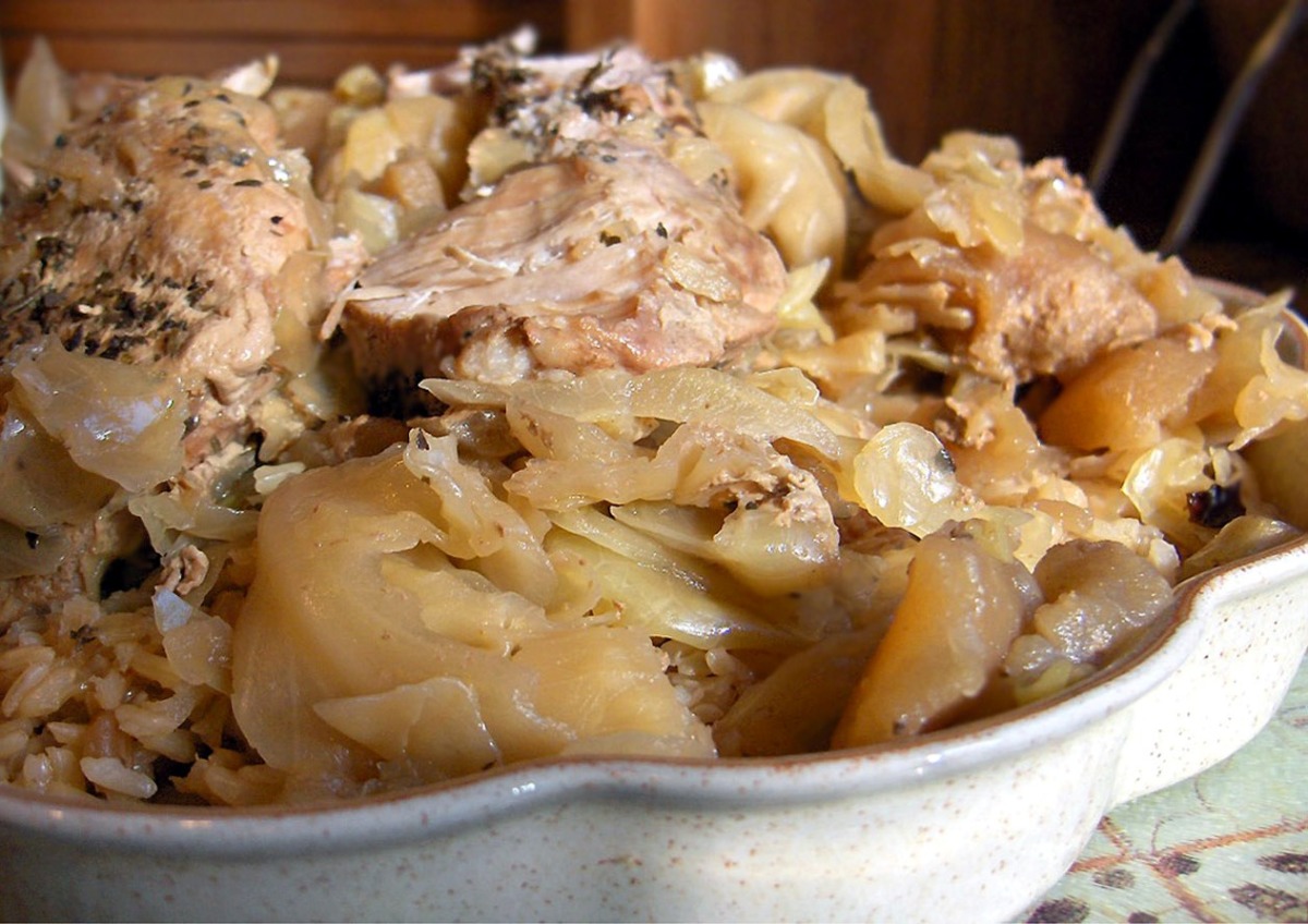 Spicy Pork and Cabbage (crock Pot)_image