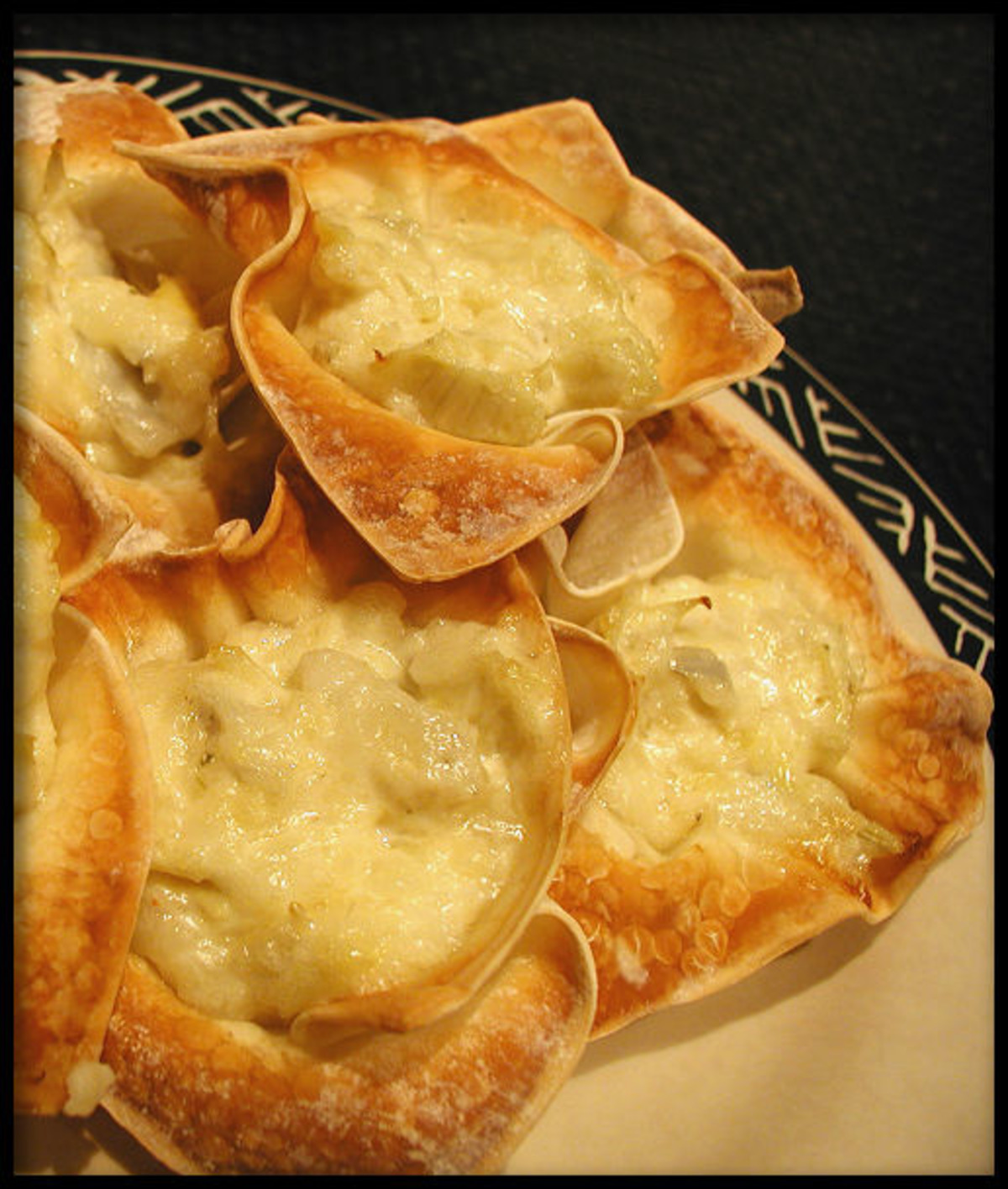 Artichoke Wonton Cups